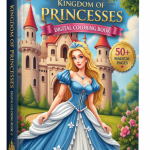Kingdom of Princesses 2.0 - Digital Coloring Book